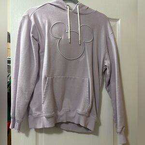Disney H&M  Lavender Hoodie with Mickey Mouse Design